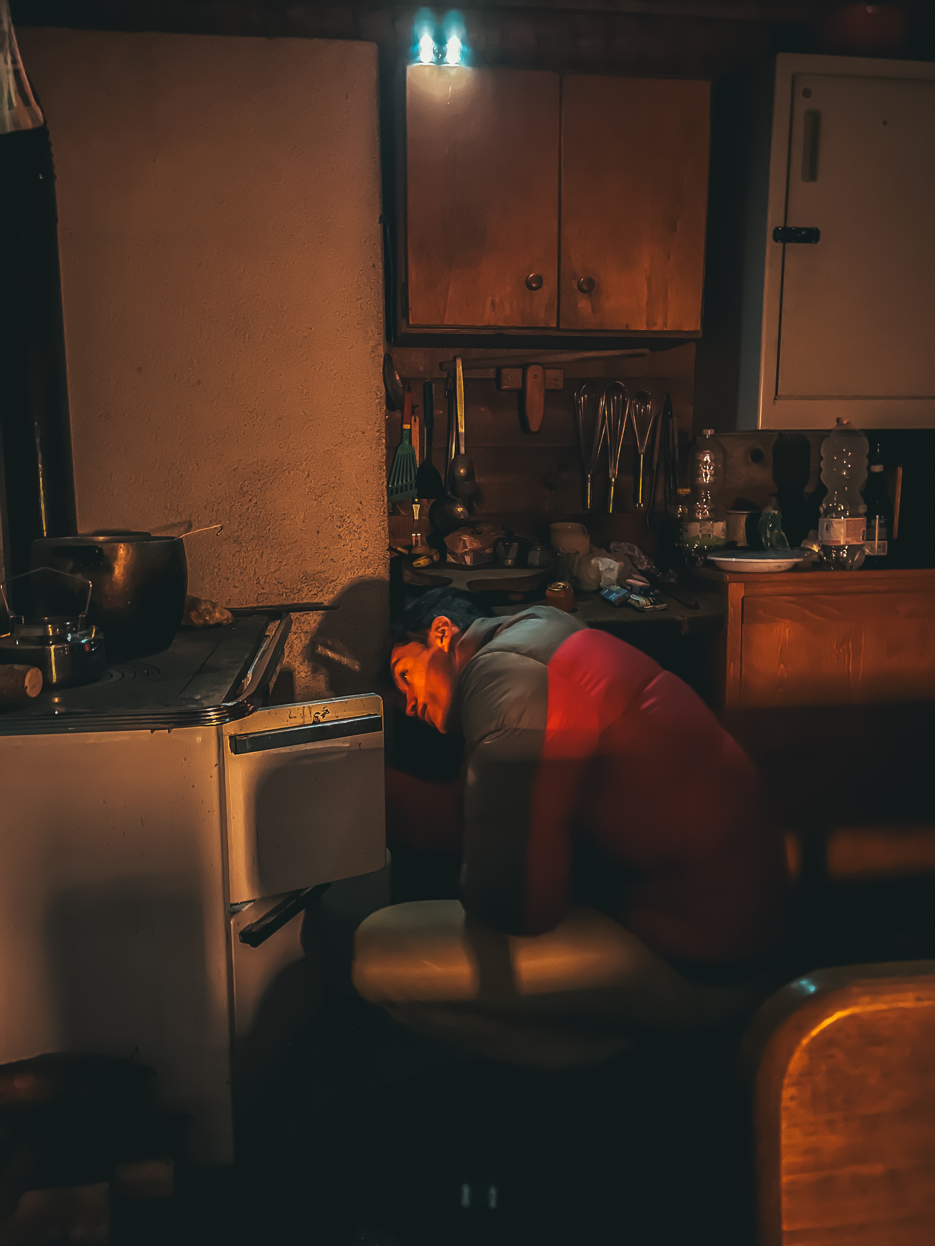 Cooking on the stove
